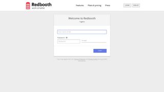 Sign up | Redbooth