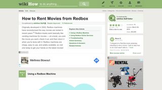 3 Ways to Rent Movies from Redbox - wikiHow