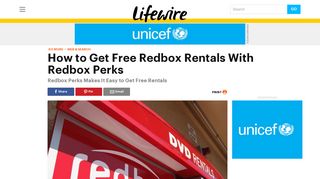 How to Get Free Redbox Rentals With Redbox Perks - Lifewire