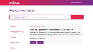 How do I get started with Redbox On Demand? - Redbox Help Center