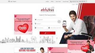 Online Bus Ticket Booking - Get Upto Rs.100 Off + Rs.1000 Cash Back ...