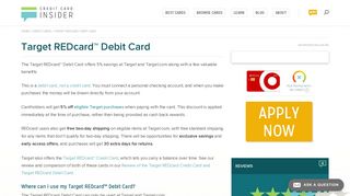 Target REDcard™ Debit Card - Credit Card Insider