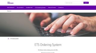 ETS Ordering System | BT Redcare