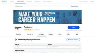 Working at Reddaway: 112 Reviews | Indeed.com