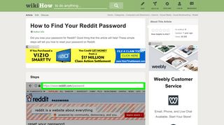 How to Find Your Reddit Password: 6 Steps (with Pictures)