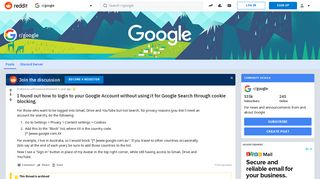 I found out how to login to your Google Account without using it ...