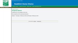 Redditch Home Choice - Property Search
