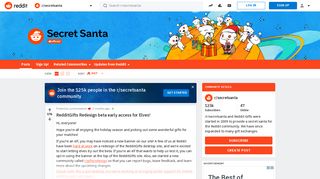 reddit Secret Santa