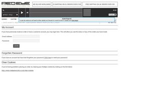 My Account - Redeye Records