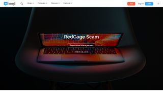 RedGage Scam - The Best Reputation Management Services - Knoji