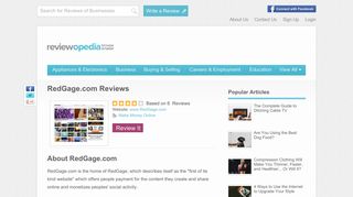 RedGage.com Reviews - Legit or Scam? - Reviewopedia
