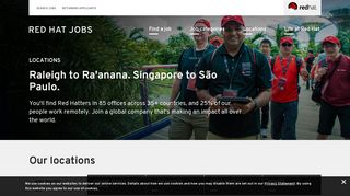 Red Hat Jobs - Locations