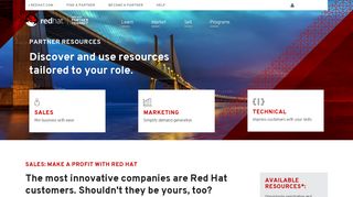 partner resources - Log in to Red Hat Partner Center