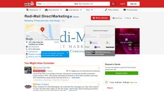 Redi-Mail Direct Marketing - Get Quote - Marketing - 107 Little Falls ...