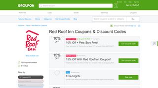 Red Roof Inn Coupons, Promo Codes & Deals 2019 - Groupon