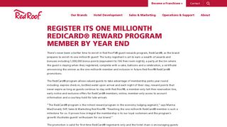 get “redi”! red roof® to register its one millionth redicard® reward ...