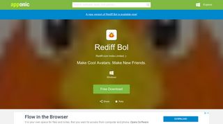 Rediff Bol 8.0 Free Download - Apponic
