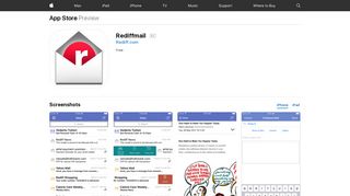 Rediffmail on the App Store - iTunes - Apple