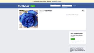 Rediffmail | Facebook