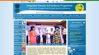 Home :: Integrated Disease Surveillance Programme(IDSP)