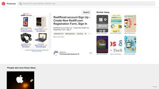 Rediffmail account Sign Up - Create New Rediff.com ... - Pinterest