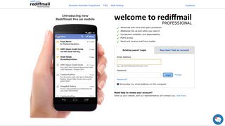 Rediffmail Enterprise - A Next Generation Email Service | Business ...