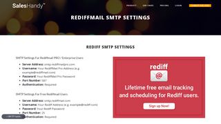 RediffMail SMTP Settings - A Know-How Guide for a Beginner