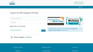 Log In to the Support Portal - Rediker Support Portal - Rediker Software