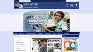 No Red Ink - Blue Springs School District