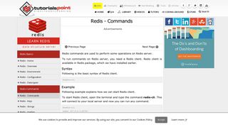 Redis Commands - Tutorialspoint
