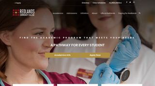 Redlands Community College: Home page