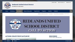 Sign In - Redlands Unified School District