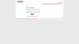 Redline Communications Inc. - Sign in to RedSource