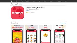 Redmart: Grocery Delivery on the App Store - iTunes - Apple