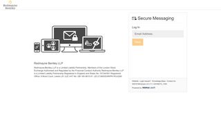 to log in to Mimecast Secure Messaging