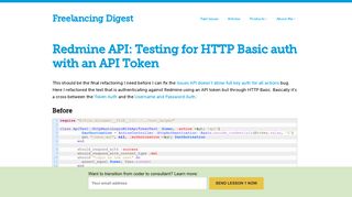 Redmine API: Testing for HTTP Basic auth with an API Token ...