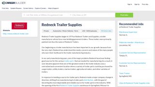 Work at Redneck Trailer Supplies | CareerBuilder