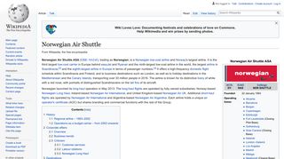 Norwegian Air Shuttle - Wikipedia