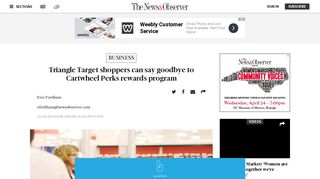 Target ends Cartwheel Perks rewards program that was part of ...