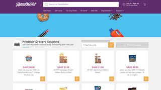 Print Free Grocery Coupons | RetailMeNot Everyday (RedPlum)