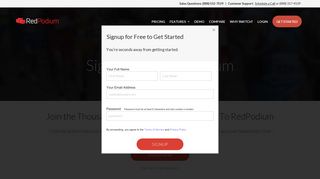 Try RedPodium For Free