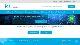 Customer Support Portal | JDA Software