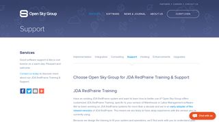 JDA Redprairie Training & Support | Open Sky Group