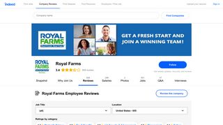 Working at Royal Farms: 650 Reviews | Indeed.com