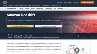 Amazon Redshift - Amazon Web Services - AWS - Amazon.com