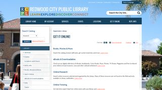 Get it Online! | City of Redwood City