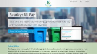 Recology Bill Pay - Pay Your Bill Online