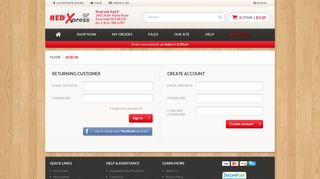 My Account - Riverside Red X Online Grocery Shopping and Home ...