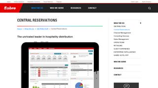 SynXis Online Hotel Reservation Systems | Sabre Hospitality - CRS ...