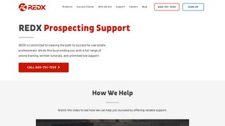 REDX Customer Support | Real Estate Prospecting Support